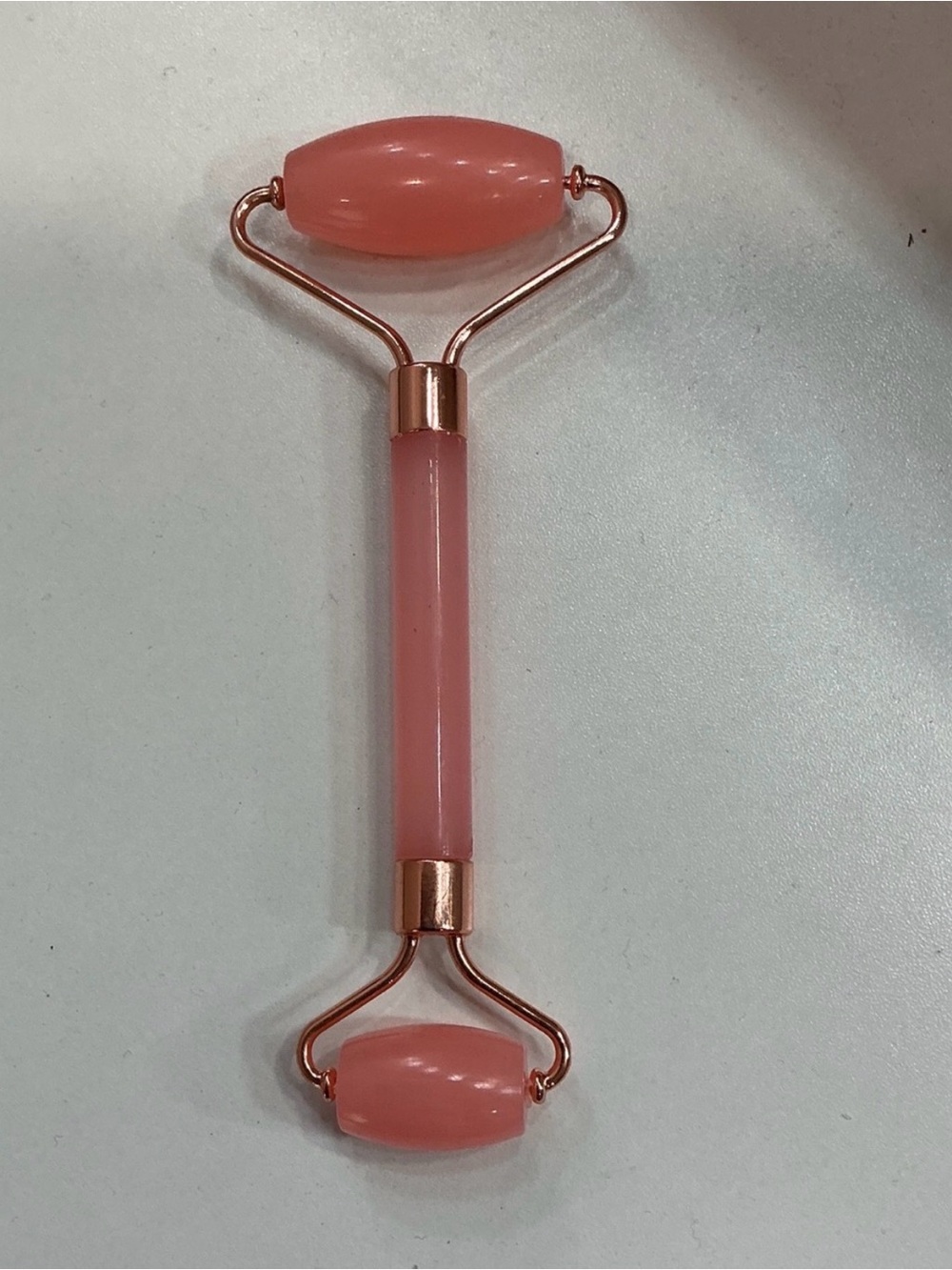 Pink Facial Jade Roller for Skin Massage - Brand Unlabeled